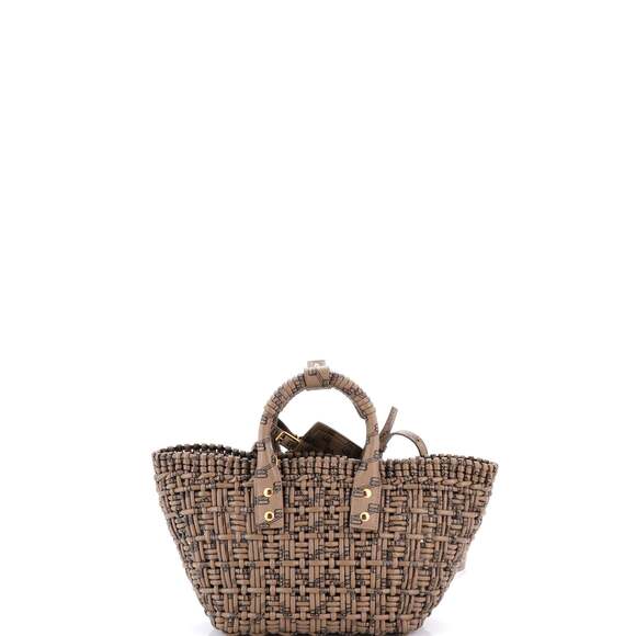 Balenciaga Bistro Panier Bag Bb Coated #222662B84B - Picture 3 of 6